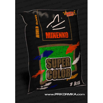 Прикормка MINENKO Super Color Карась Зелёный