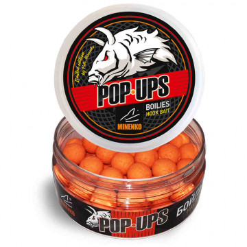 Бойлы плавающие MINENKO TUTTI-FRUTTI (Fluo) Pop-Up 14мм