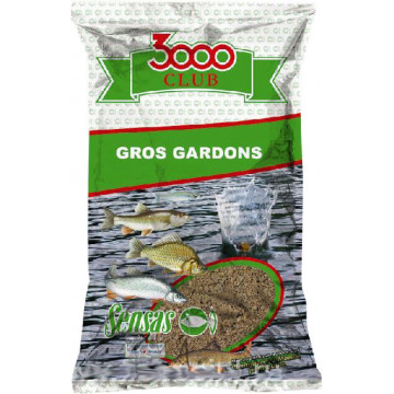 Прикормка SENSAS 3000 Club Gros Gardons