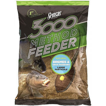 Прикормка Sensas 3000 Method Feeder Bream & Big Fish (1кг)