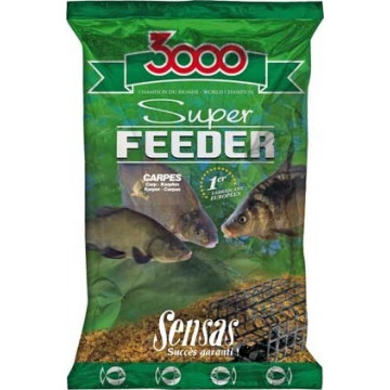 Прикормка Sensas 3000 Super FEEDER Carp 1кг