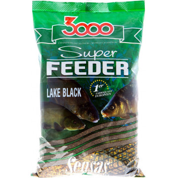 Прикормка Sensas 3000 Super FEEDER Lake Black 1кг