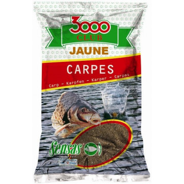 Прикормка SENSAS 3000 Club Carp Jaune