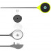 Удочка-балалайка зимняя SALMO Handy Ice Rod 24,3 см желт. 414-02