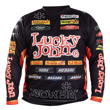 Футболка NORFIN & LUCKY JOHN чёрная 04 (XL)