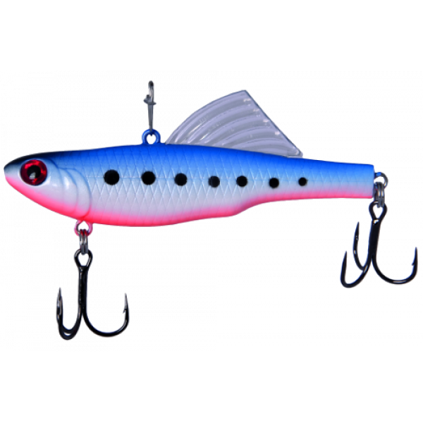 Виб ECOPRO Sandra-M 85mm 19g  085 Milk Blue Shad