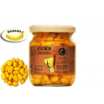 Кукуруза CUKK DELIKATES EXTRA (аромат банановый-желтая)(220мл.-130г.)