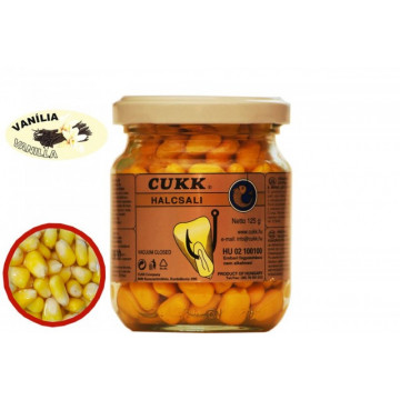Кукуруза CUKK DELIKATES EXTRA (аромат ванильный-натуральная)(220мл.-130г.)