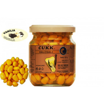 Кукуруза CUKK DELIKATES EXTRA (аромат ванильный-желтая)(220мл.-130г.)