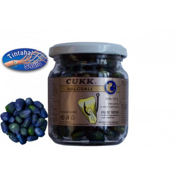 Кукуруза CUKK DELIKATES EXTRA (аромат кальмара-синяя)(220мл.-130г.)