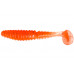 Мягкие приманки LureMax AYAME 4''/9,5см, LSA4-06-008 Fire Carrot (6 шт.)