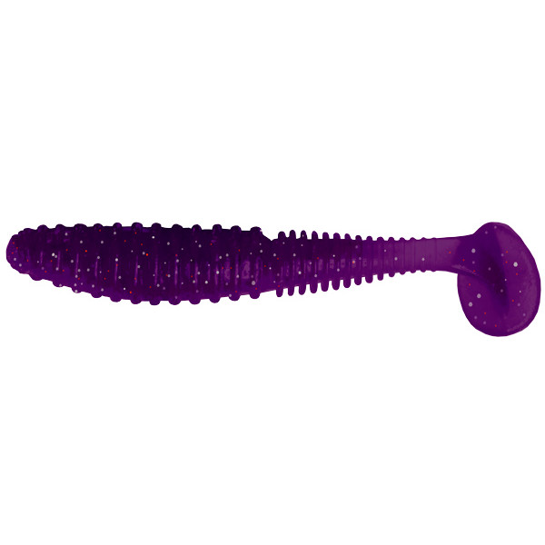 Мягкие приманки LureMax AYAME 4''/9,5см, LSA4-06-021 Deep Purple (6 шт.)