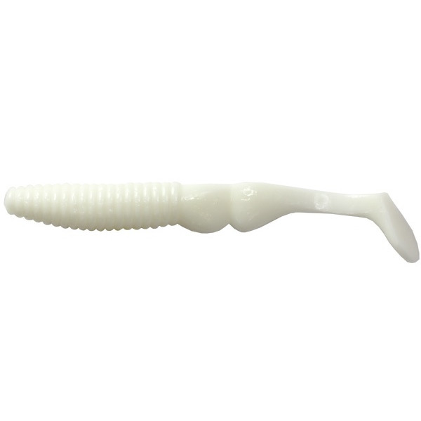 Мягкие приманки LureMax BUTCHER 3''/7,5см, LSB3-009 White UV (7 шт.)