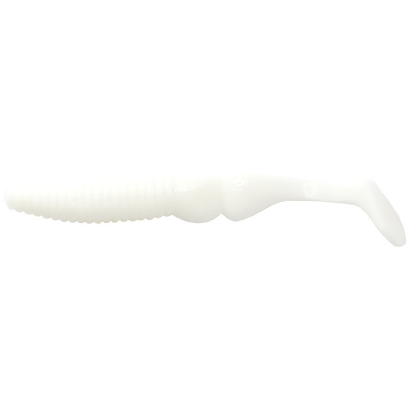 Мягкие приманки LureMax BUTCHER 4''/10см, LSB4-020 Glow White  (10 шт.)
