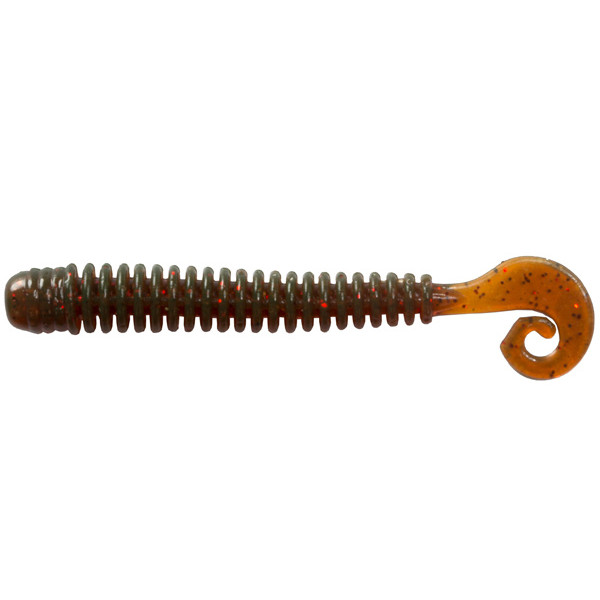 Мягкие приманки LureMax CHEEKY WORM 4''/10см, LSCW4-005 Teriyaki Oil (10 шт.)