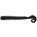 Мягкие приманки LureMax CHEEKY WORM 4''/10см, LSCW4-006 Black (10 шт.)