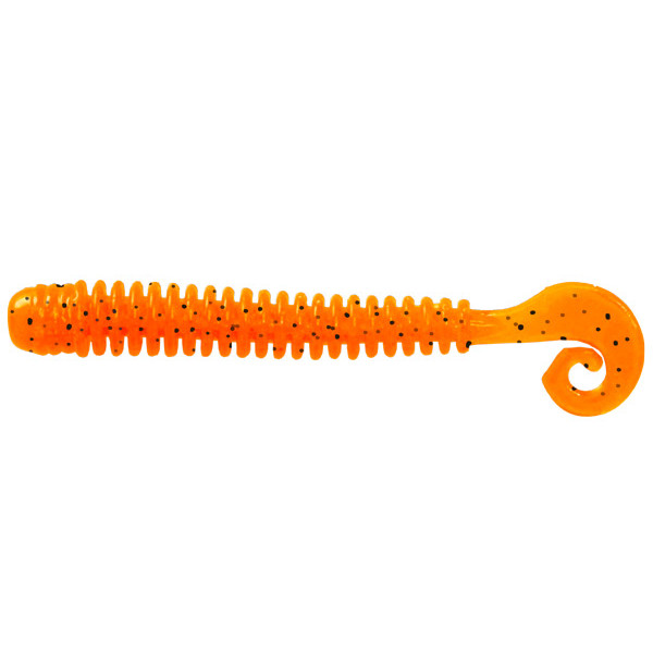 Мягкие приманки LureMax CHEEKY WORM 4''/10см, LSCW4-008 Fire Carrot  (10 шт.)