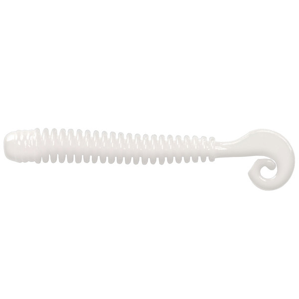 Мягкие приманки LureMax CHEEKY WORM 2,5''/6см, LSCW25-009 White UV (10 шт.)