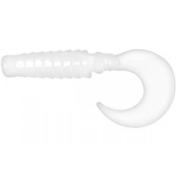 Мягкие приманки LureMax EBISU 2,5&quot;/6,5см, LSE25-020 Glow White (10 шт.)