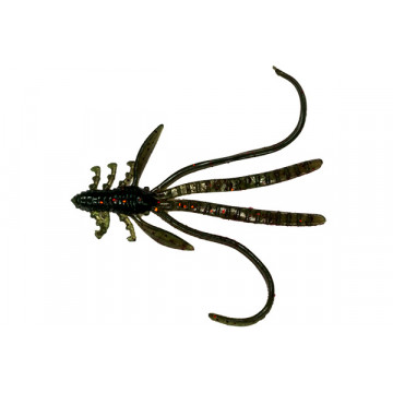 Мягкие приманки LureMax KRAKEN 2,5&quot;/6см, LSK25-005  Teriyaki Oil (10 шт)