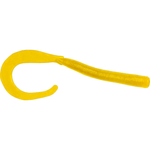 Мягкие приманки LureMax LOMBRIZA 4''/9,5см, LSL4-001 Chartreuse (10 шт.)