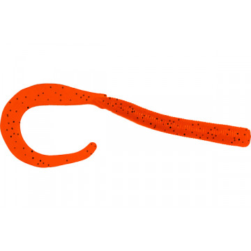 Мягкие приманки LureMax LOMBRIZA 4''/9,5см, LSL4-008 Fire Carrot (10 шт.)
