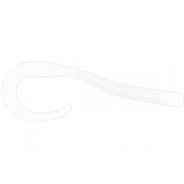 Мягкие приманки LureMax LOMBRIZA 4''/9,5см, LSL4-020 Glow White (10 шт.)