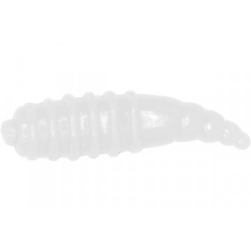 Мягкие приманки LureMax MAGGOT 0,5''/1,5см, LSMG05-020 Glow White (50 шт.)