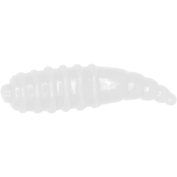 Мягкие приманки LureMax MAGGOT 0,5''/1,5см, LSMG05-020 Glow White (50 шт.)