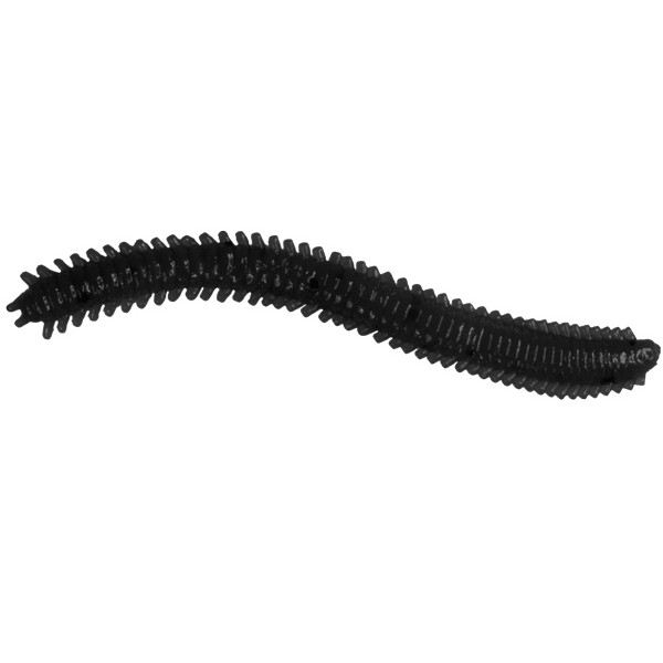 Мягкие приманки LureMax RAG WORM 3''/7см, LSRW3-006 Black (10 шт.)