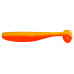 Мягкие приманки LureMax SLIM SHAD 4''/9,5см, LSSLS4-07-026 Candy Corn (7 шт.)