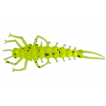 Мягкие приманки LureMax STONE FLY 1,5&quot;/4,5 см,002-Lime Pepper (10 шт)