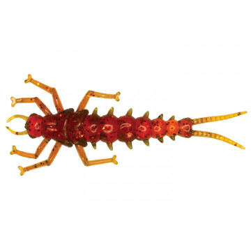 Мягкие приманки LureMax STONE FLY 1,5&quot;/4,5 см,004-Caramel Oil (10 шт)
