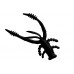 Мягкие приманки LureMax VOODOO BUG 2''/5см, LSVB2-006 Black (10 шт.)