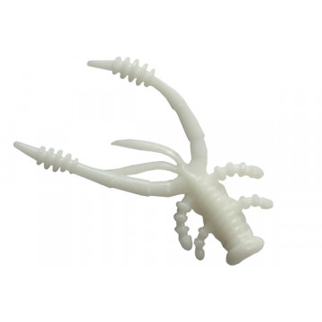 Мягкие приманки LureMax VOODOO BUG 2''/5см, LSVB2-015 White (10 шт.)