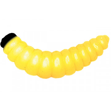 Мягкие приманки LureMax WOOD WORM 1''/2,5см, LSW1-016 Yellow Corn (10 шт.)