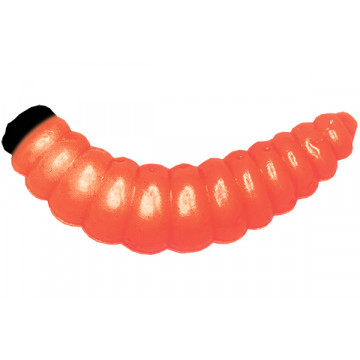 Мягкие приманки LureMax WOOD WORM 1''/2,5см, LSW1-017 Orange (10 шт.)