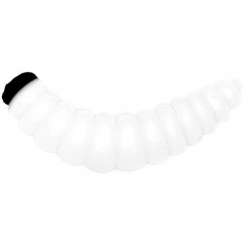 Мягкие приманки LureMax WOOD WORM 1''/2,5см, LSW1-020 Glow White (10 шт.)