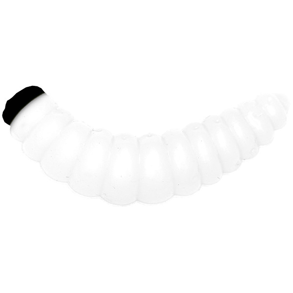 Мягкие приманки LureMax WOOD WORM 1''/2,5см, LSW1-020 Glow White (10 шт.)