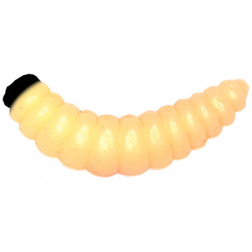 Мягкие приманки LureMax WOOD WORM 1''/2,5см, LSW1-023 Natural Cream (10 шт.)