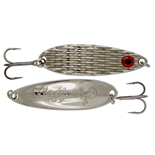 Блесна колеблющаяся LureMax Plankton 28mm, 3g, 09, Red eye