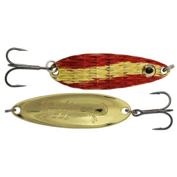 Блесна колеблющаяся LureMax Plankton 28mm, 3g, 36, White eye