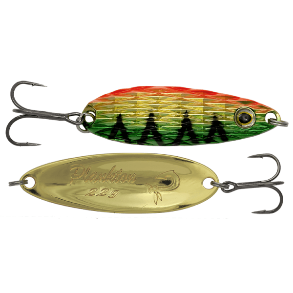 Блесна колеблющаяся LureMax Plankton 64mm, 18g, 06, White eye