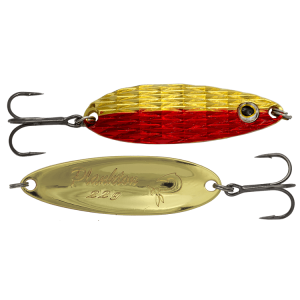 Блесна колеблющаяся LureMax Plankton 64mm, 18g, 39, White eye