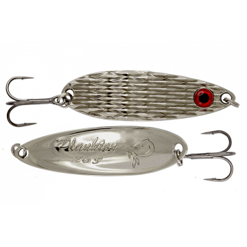 Блесна колеблющаяся LureMax Plankton 75mm, 26g, 09, Red eye
