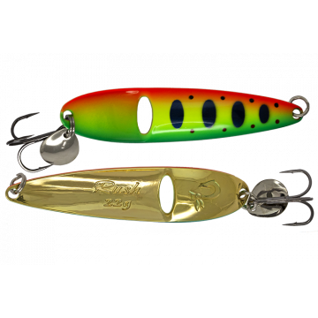 Блесна колеблющаяся LureMax Rush 80mm, 22g, 07, Silver eye