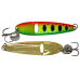 Блесна колеблющаяся LureMax Rush 80mm, 22g, 07, Silver eye