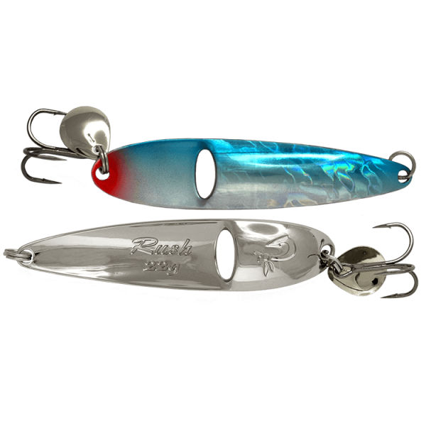 Блесна колеблющаяся LureMax Rush 80mm, 22g, 20, Silver eye