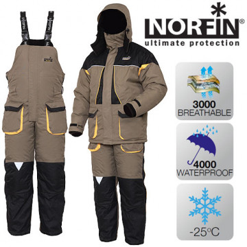 Костюм зимний NORFIN ARCTIC 2 01 р.S 421101-S