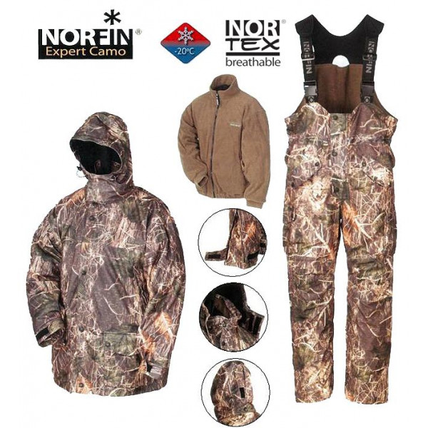 Костюм охотничий зимний Norfin Expert Camo 3XL